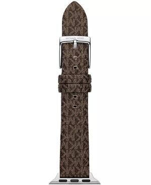 Michael Kors Micro Logo Brown PVC 38/40mm Band for Apple Watch®